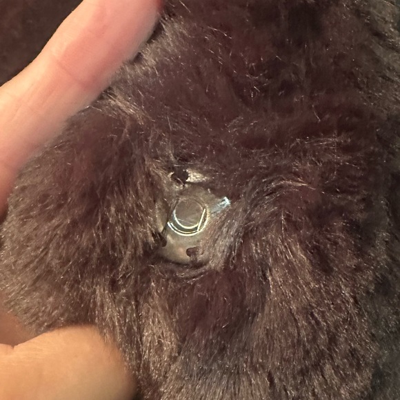 NWT JOUJOU BLACK FAUX FUR WOMEN JACKET / COAT - Picture 14 of 15